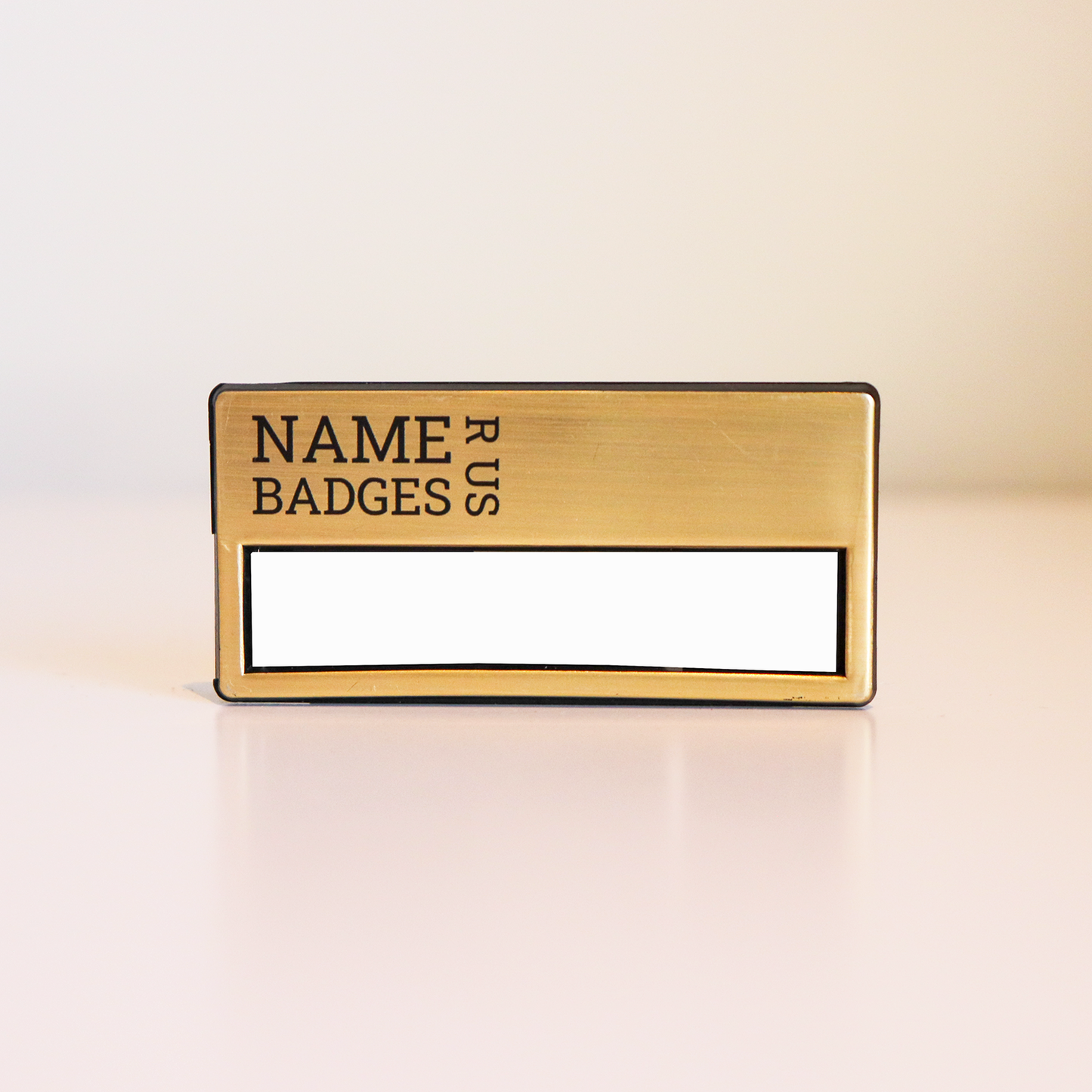 Plastic Name Badge (Blank)