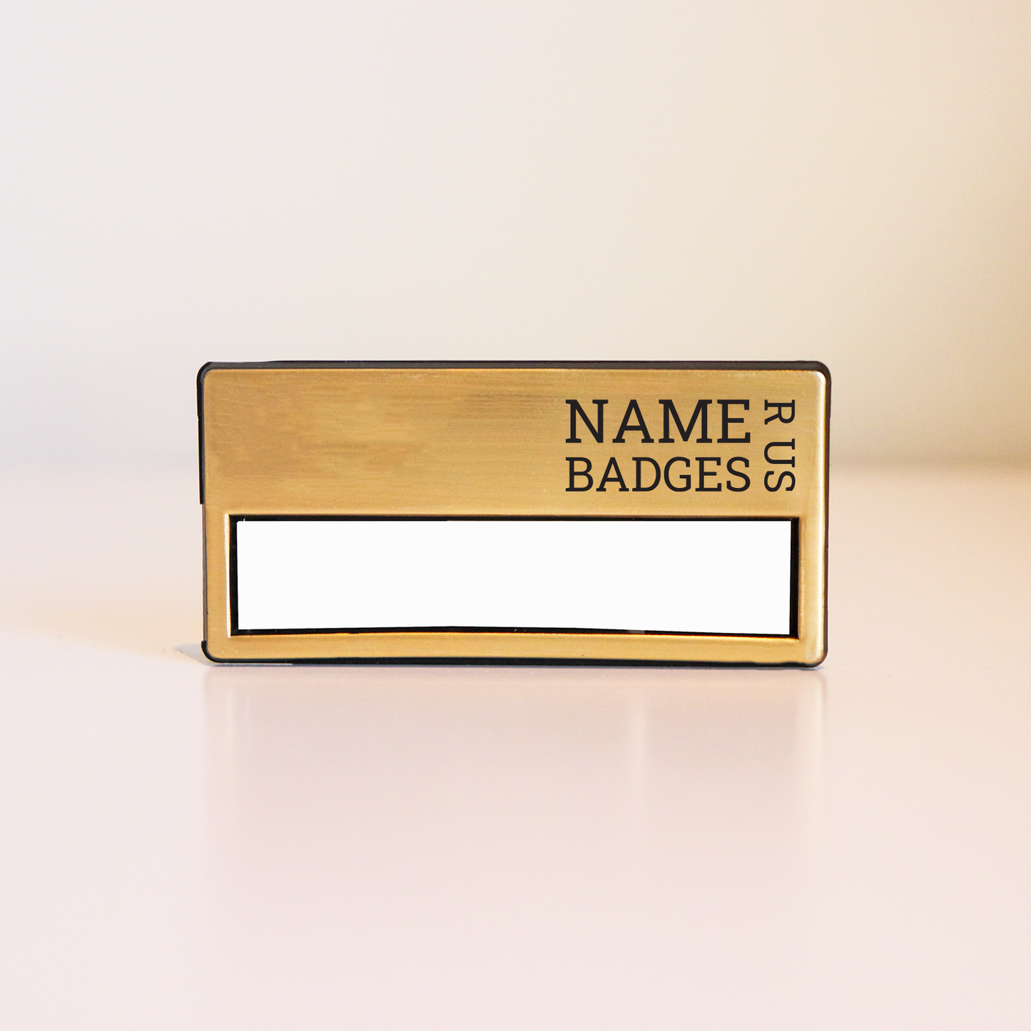 Plastic Name Badge (Blank)