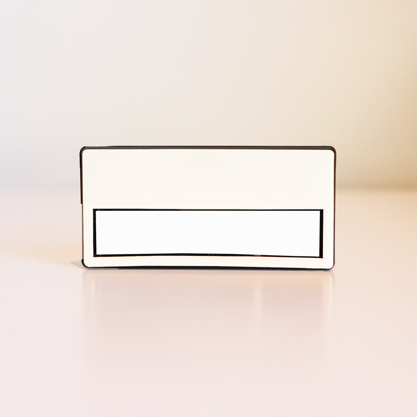 Plastic Name Badge (Blank)