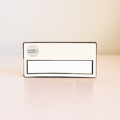 Plastic Name Badge (Blank)