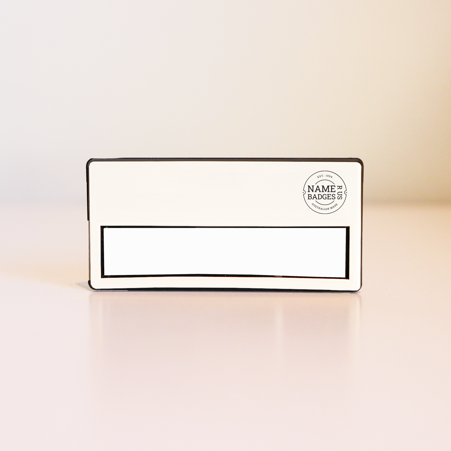 Plastic Name Badge (Blank)