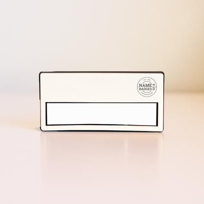 Plastic Name Badge (Blank)